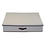 Household Essentials 116.9 Quart Wreathe Storage Container with Lid, Fabric, Cream (584-1)~#|#~33198627-FFBB-4E33-A8F2A305D3EF8739_sc7