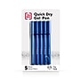 TRU RED™ Quick Dry Gel Pens, Fine Point, 0.5mm, Blue, 5/Pack (TR54469)~#|#~3319926F-F677-434F-9134D884DB625EFC_sc7