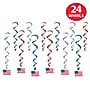 Beistle Fourth of July American Flag Whirls, Red/White/Blue, 24/Pack (53602)~#|#~331CC149-2FF4-48BF-882F1274F45F276E_sc7