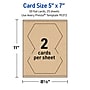 Avery Geo Integrated Cards, Matte Kraft Brown, 50/Pack (19479398975)~#|#~331D4EEB-E9AA-42CE-95A5DAE831BEFC5C_sc7