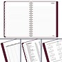 2027 Mead Essentials 6" x 8.5" Calendar Year Weekly & Monthly Planner, Plastic Cover, Burgundy (CRW430L5027)~#|#~3322A1B8-746D-4D99-B8D24AE92C71FD1F_sc7