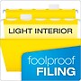 Pendaflex Ready-Tab Reinforced Hanging File Folder, 5-Tab, Letter Size, Yellow, 25/Box (42624)~#|#~3325D9CC-4D92-43DF-AA162BB28D1B4E08_sc7