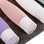 Mind Reader Silicone Travel Bottles, Multicolored, 5 Bottles/Set (SILBOTTLE-ASST)~#|#~33292687-01F0-4DDA-B2CF7FA67AA66039_sc7