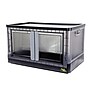 Dbest Quik Box Premium Large Stackable Folding Plastic Storage Bin, 15" x 15" x 15", 76 Qt., Black (01-934)~#|#~332B4CCF-0D3D-4D86-9B61CE5E0F2F403B_sc7