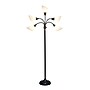 Simple Designs Medusa 67" Metal Floor Lamp with Cone Shades, Black/White (LF2006-BAW)~#|#~332DDF4E-E04E-4CB5-A5A639D68B4EC971_sc7