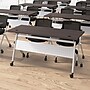 Bush Business Furniture Envision 72"W Foldable Training Room Table with 2 Chairs, Storm Gray (NVS008SG)~#|#~333076F9-A0DA-4072-B6170B0AA3CBA96F_sc7