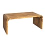 Storied Home Modern Waterfall Edge Mango Wood Coffee Table, Natural (EC1718)~#|#~33332D99-26E0-4E53-ACF35F2382FAE529_sc7