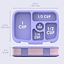 bentgo Kids Bento Box, 5-Compartment, Carousel Unicorns, 19.2 oz. (BGKDPT-CSL)~#|#~33353D34-9B1C-489B-9F8A5302587E0D36_sc7
