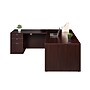 Boss Office Products 66" L-Shaped Desk with File Pedestal, Mahogany (GROUPA20-M)~#|#~33394EDD-B4DA-4C82-8FB6E26866958EB4_sc7