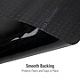 Mind Reader Hard Floor Chair Mat with Lip, 36" x 48'',Set of 2, Black (2OFFCMAT-BLK)~#|#~333D7CE1-F64D-4475-B8A5BEE529B1C9F9_sc7