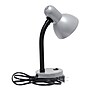 Creekwood Home Essentix Flexible Gooseneck LED Desk Lamp, 14.25", Silver Metal (CWD-1000-SL)~#|#~333FE2EA-6692-4BB1-A8035C77ADE09A84_sc7