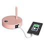 Simple Designs Sleek Essentials LED Desk Lamp, 16", with USB Ports, Blush Pink (LD1071-BPK)~#|#~3340097F-CDED-45B2-840FDC4AE8FD3721_sc7