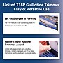 United Professional 18" Guillotine Paper Trimmer, Blue (T18P)~#|#~334044CF-FBDE-43D7-9B6AE8B60705FA83_sc7