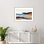 Amanti Art Orange Rolling Hills II by PI Studio Wood Framed Wall Art Print, 41" x 30" (A42675535439)~#|#~334149A1-5D53-4970-97C48DA073CE6109_sc7