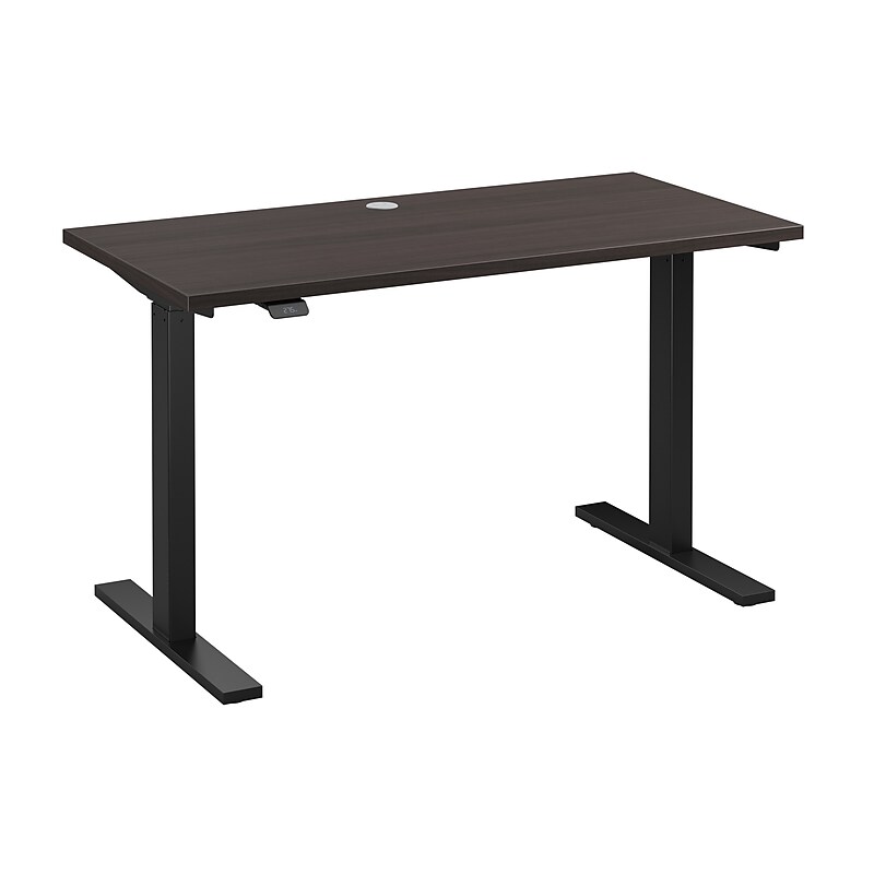 Bush Business Furniture Move 60 Series 48"W Adjustable Standing Desk, Storm Gray/Black (M6S4824SGBK) image 1