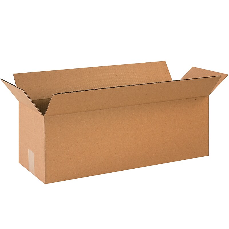 24" x 8" x 8" Shipping Boxes, 32 ECT, 25/Bundle (2488) image 1