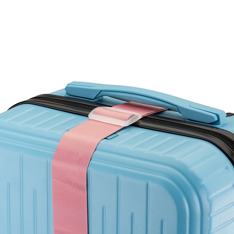 Bugatti Bondstreet Polyester Luggage Strap, Pink (TAC5412BS-PINK) image 1