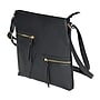 Nicci Cross-Body Bag with Zipper Pockets, Black (CBM2308033-BLK)~#|#~334B7B66-A602-4426-A5662C83D52650D7_sc7