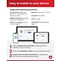 McAfee Total Protection for 5 Users, Windows/Mac/Android/iOS/ChromeOS, Product Key Card (MTP21EST5RFLM)~#|#~334E4452-4265-4A98-B5E7061799217C13_sc7