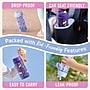 bentgo Plastic Water Bottle, 15 oz., Unicorn/Lavender Galaxy, 2/Pack (BGKDWB2-1)~#|#~334FCE19-F0FF-40C8-8B98CA656DB67A6E_sc7