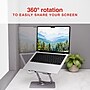 Staples TECH 10" x 8.7" Steel Adjustable Laptop Stand, Silver (ST62820-CC)~#|#~334FE8FF-942F-4C6C-AED324100ADF9D83_sc7