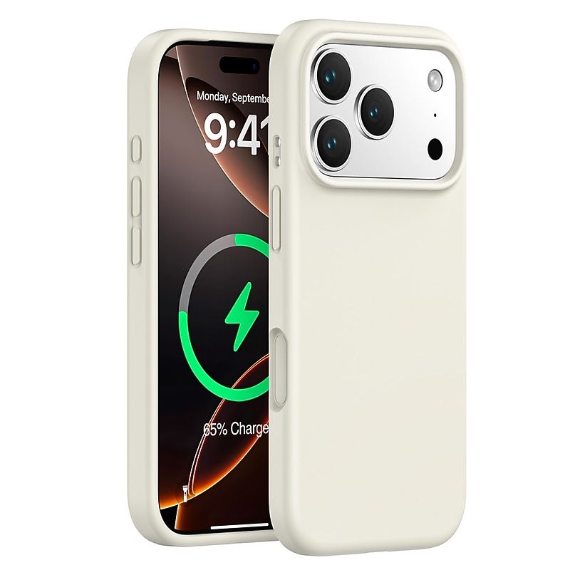 SaharaCase Venture Series MagSafe Compatible Phone Case for iPhone 17 Pro, Shock Absorbing, Sand Beige (CP00973) image 1