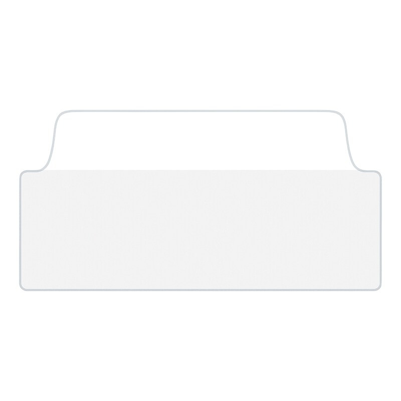 Avery UltraTabs Repositionable Filing Tabs, 3" x 1.5", White, 2-Side Writable, 24/Tabs (74776) image 1