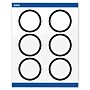 Avery Laser/Inkjet Circle Multipurpose Labels, 3" Dia., White, 60/Pack (S00-DM1)~#|#~3367CA95-3916-42C2-9D06C0B28D5ED732_sc7