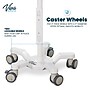 Viva Comfort Universal Vital Signs Monitor Mobile Stand with Mounting Plate for Edan M3, White (ADIME912-C-MP-06-MK)~#|#~3368EA6A-DF0F-479F-891EAF5251433E6D_sc7