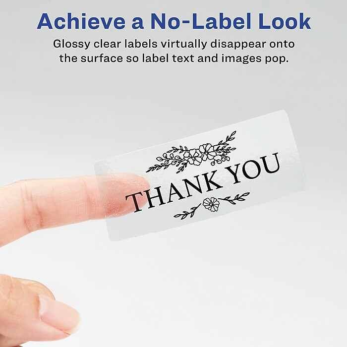 Avery Easy Peel Laser/Inkjet Address Labels, 1
