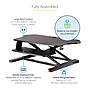 StarTech Adjustable Large Surface Corner Sit Stand Desk Converter for Dual Monitors, Keyboard Tray, 35" x 21" (ARMSTSCORNR)~#|#~33710923-186D-47FE-A5604D5B9FBAF48D_sc7