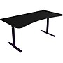Arozzi Arena 63"W Gaming Desk, Deep Purple/Black (ARENA-NA-DP-BK)~#|#~33782331-7989-4526-936D5668A18362A2_sc7