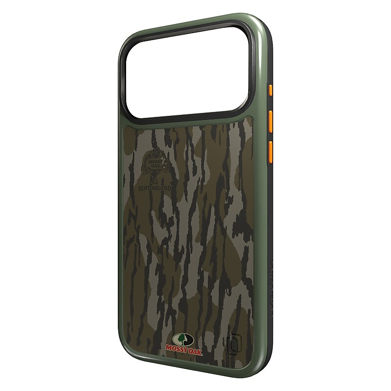 cellhelmet Fortitude MagSafe Phone Case for Apple iPhone 17 Pro Max, Mossy Oak Bottomlands (CF-123-MO) image 1