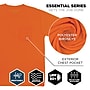 Ergodyne GloWear 8092 High Visibility Short Sleeve T-Shirt, Orange, Large (21804)~#|#~337A99AA-A17C-45D8-9517239B8A685F33_sc7
