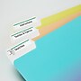 Avery TrueBlock Laser/Inkjet File Folder Labels, 2/3" x 3-7/16", White/Green, 1,500 Labels/Pack (5866)~#|#~337B5AB6-252A-4C4D-BF851FDD1995CEEB_sc7