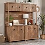 Sauder Cannery Bridge 66"W Desktop Hutch, Sindoori Mango (429512)~#|#~337D6C51-B69E-4017-9A9685FA38B5AD93_sc7