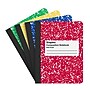 STAPLES Composition Notebook, 7.5” x 9.75”, Wide Ruled, 100 Sheets, Assorted Colors, 4‑Pack~#|#~337EAF8D-042B-42F7-828C2EF0E5DD92D2_sc7