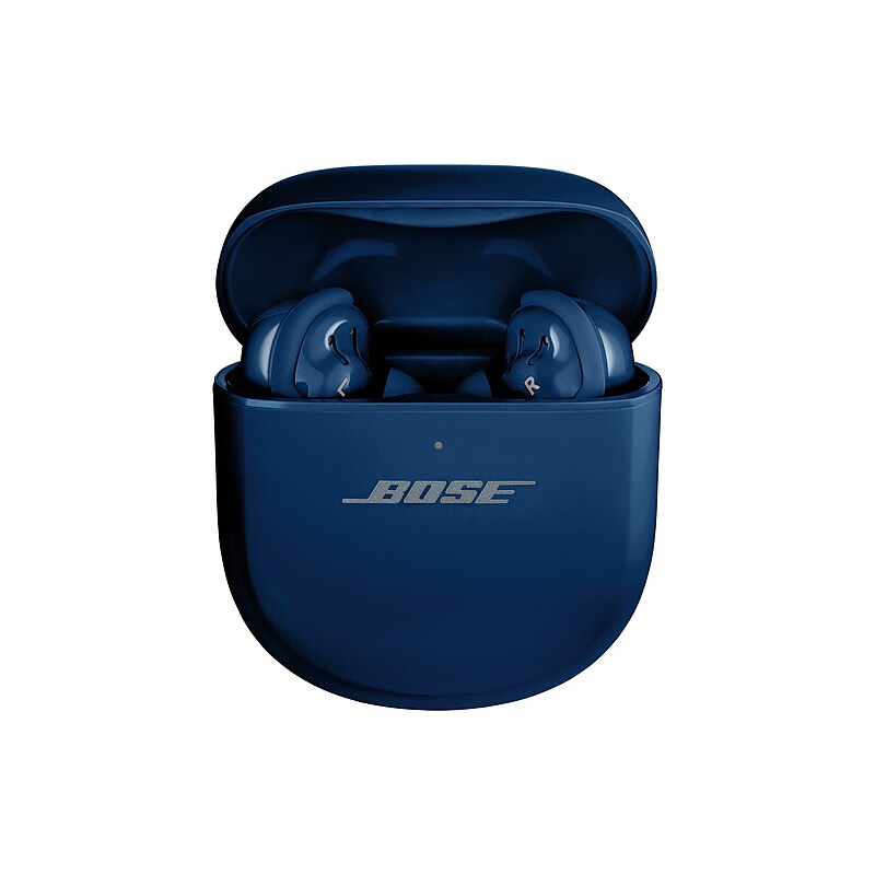 Bose QuietComfort Ultra Wireless Noise Canceling Earbuds Headphones, Bluetooth, Lunar Blue (882826-0060) image 1
