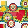 Creative Converting Fiesta Pottery Party Supplies Kit, 49/Piece (DTC7746E2A)~#|#~338011F2-CBF7-4320-A067348A854BF756_sc7