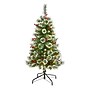 Nearly Natural Frosted Swiss Pine Artificial Christmas Tree, 4' (T1626)~#|#~3381B17E-2768-414F-99B5237A6593A105_sc7