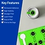 Avery Decorative Edge Multipurpose Labels, 1.5" x 4", Neon Green, 320/Pack (94116)~#|#~3382C41F-0E30-465D-95F7BBB4E757EF78_sc7
