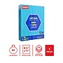 Staples 65 lb. Cardstock Paper, 8.5" x 11", Bright Blue, 250 Sheets/Pack (92099)~#|#~3384989D-C02D-452B-81ACE4C7060C1C6C_sc7