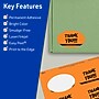 Avery Laser/Inkjet Multipurpose Oval Labels, 2" x 3-1/3", Bright Orange, 640/Box (94056)~#|#~33883F07-3F90-4921-9CFA0F5C663EB4D2_sc7