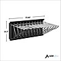 AdirOffice Steel Hanging Wall File, For Blueprint & Large-Format Files, Black (617-BLK-KIT1)~#|#~338967E0-5894-428B-985EB0A25B789FFF_sc7