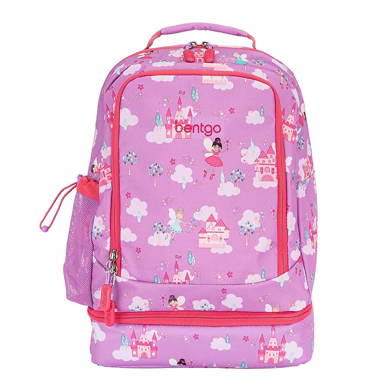 bentgo 2-in-1 Kids Fairies Laptop Backpack, Large (BGBKPAK-FRY) image 1
