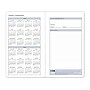 2025-2026 Blue sky 3.63" x 6.13" Monthly Planner, Plastic Cover, Charcoal Metallic (150843)~#|#~338FC793-17B7-4E4C-9556D325F367374B_sc7