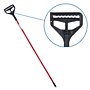 BISON LIFE 63" Quick Change Metal Wet Mop Handle, Red/Black, 6/Pack (BP-RMH-09)~#|#~33951E77-76EB-4903-80BF61C233FD6BC9_sc7