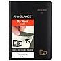 2027 AT-A-GLANCE Recycled 5" x 8" Weekly & Monthly Appointment Book Planner, Faux Leather Cover, Black (70-100G-05-27)~#|#~3397862A-1230-4C11-8A4D4074F7E9EBA1_sc7