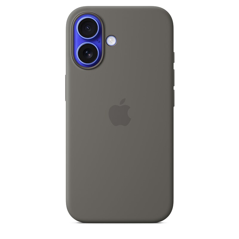 Apple MagSafe Silicone Case For iPhone 16, Stone Gray (MYY33ZM/A) image 1