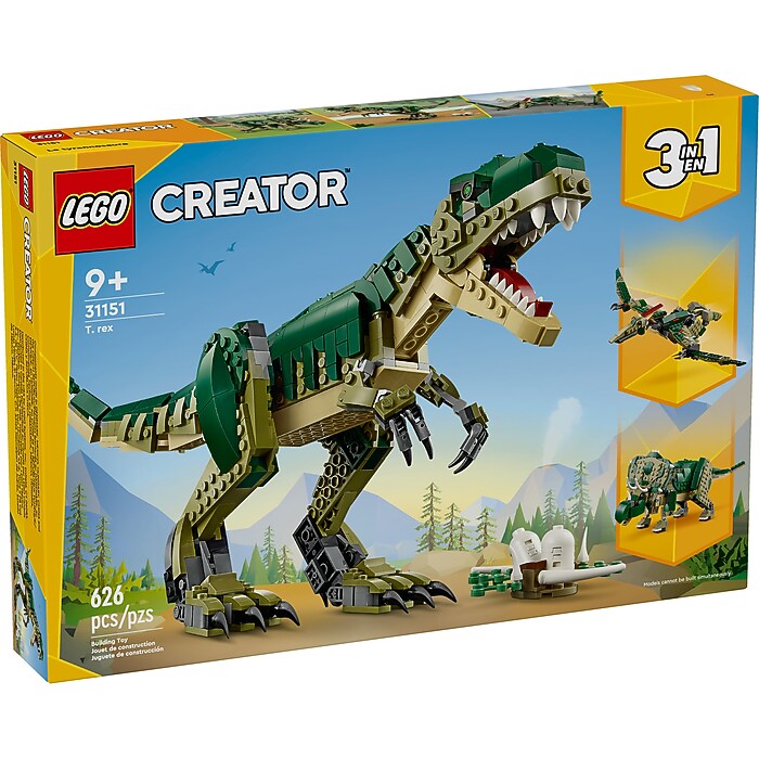 LEGO Creator T. rex, 626 Pieces (31151) | Staples